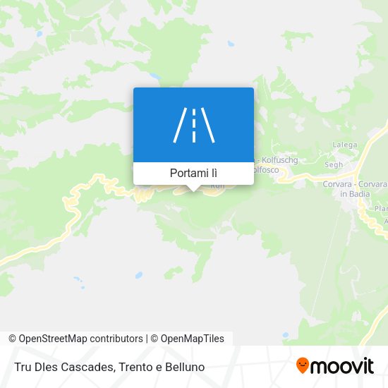 Mappa Tru Dles Cascades