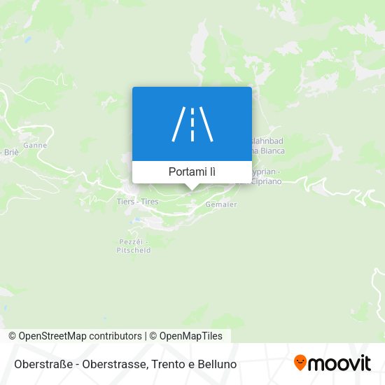 Mappa Oberstraße - Oberstrasse
