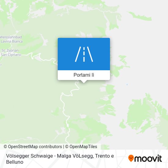 Mappa Völsegger Schwaige - Malga VöLsegg
