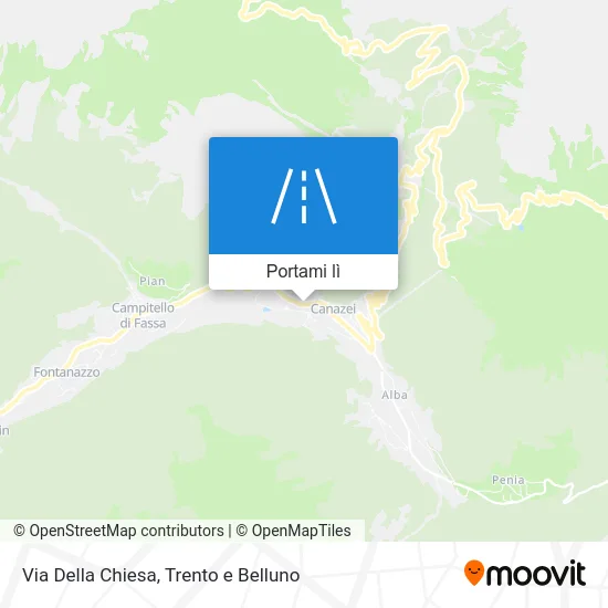 Mappa Via Della Chiesa