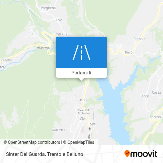 Mappa Sinter Del Guarda