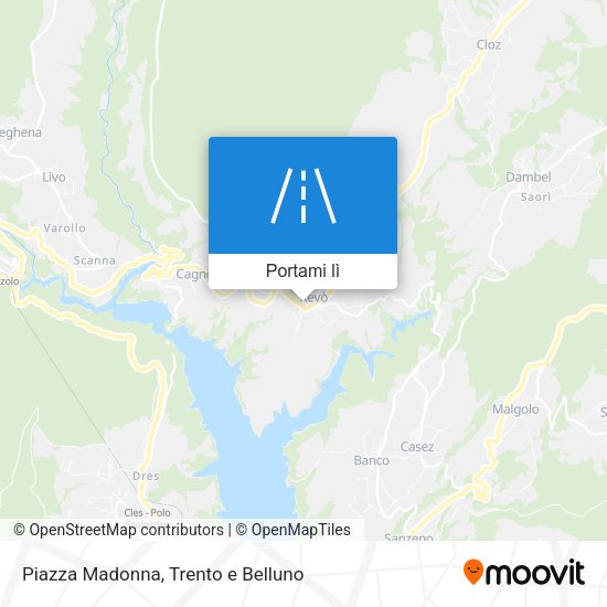 Mappa Piazza Madonna
