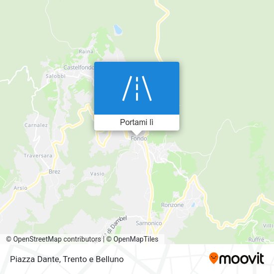 Mappa Piazza Dante