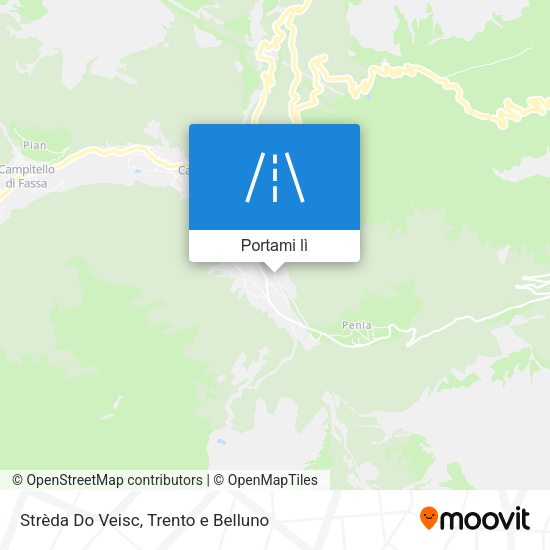 Mappa Strèda Do Veisc