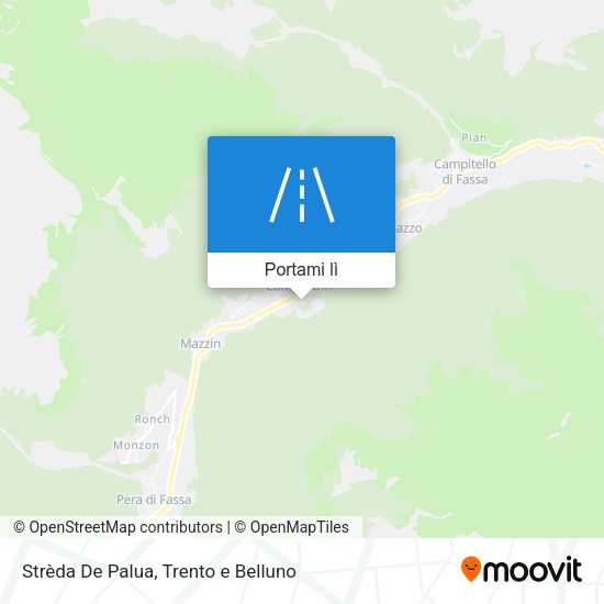 Mappa Strèda De Palua