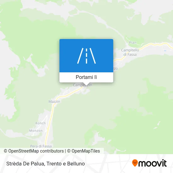 Mappa Strèda De Palua