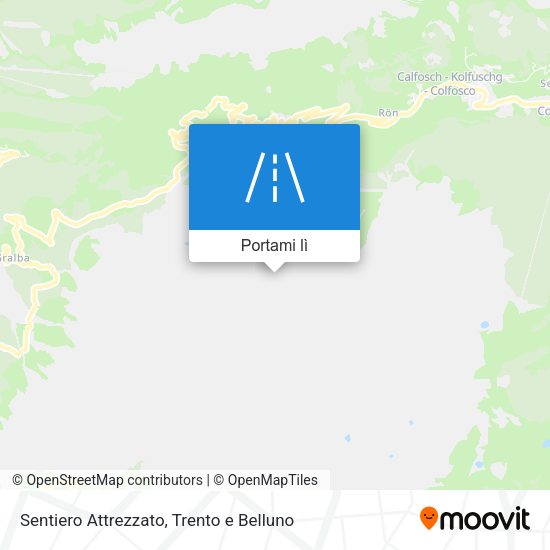 Mappa Sentiero Attrezzato
