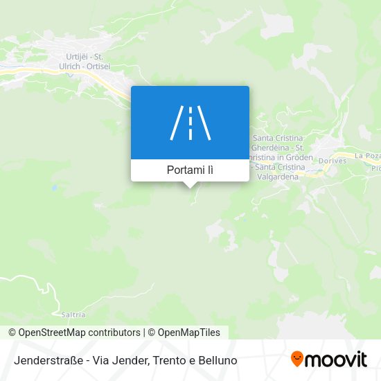 Mappa Jenderstraße - Via Jender