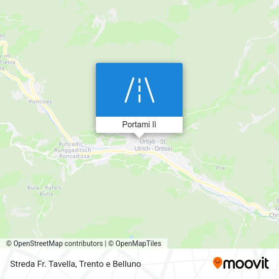 Mappa Streda Fr. Tavella