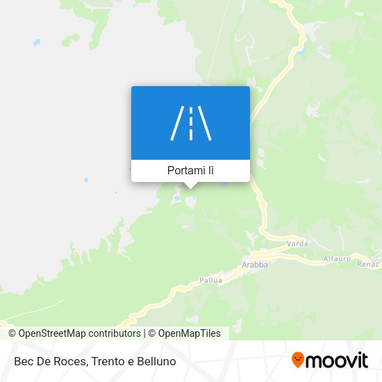 Mappa Bec De Roces