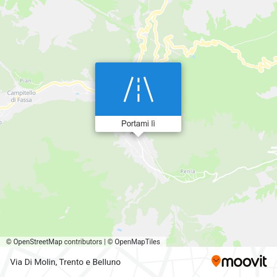 Mappa Via Di Molin