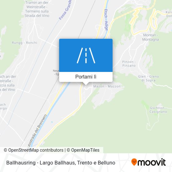 Mappa Ballhausring - Largo Ballhaus