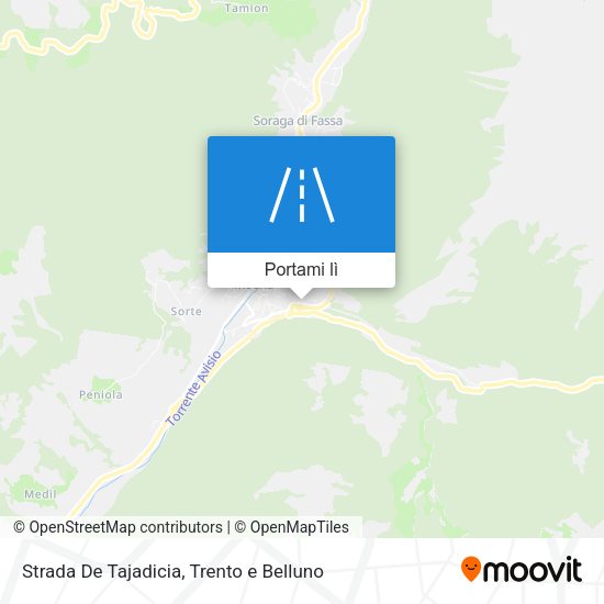 Mappa Strada De Tajadicia