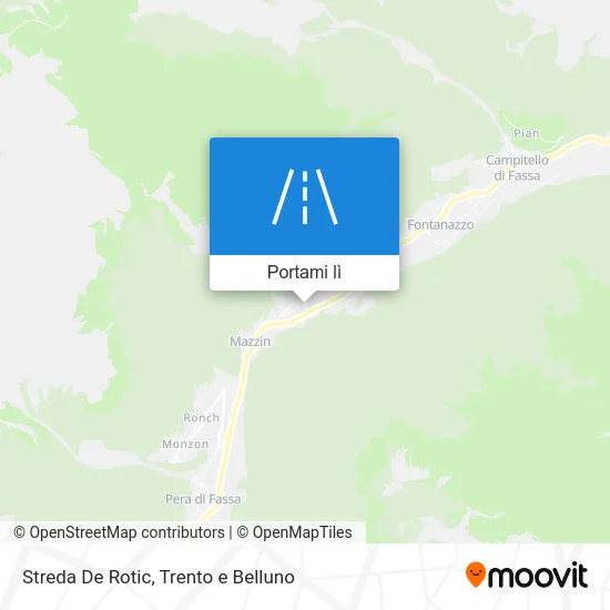 Mappa Streda De Rotic