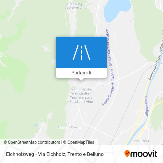 Mappa Eichholzweg - Via Eichholz