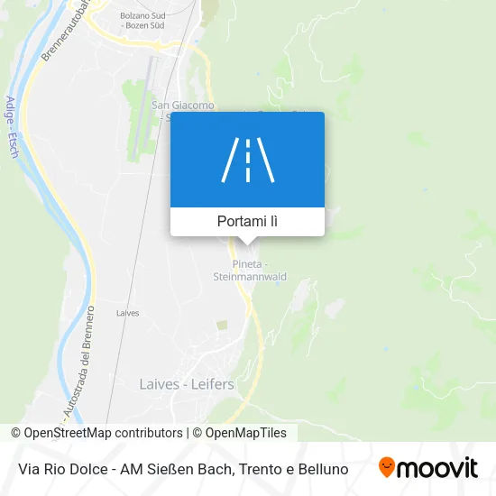 Mappa Via Rio Dolce - AM Sießen Bach