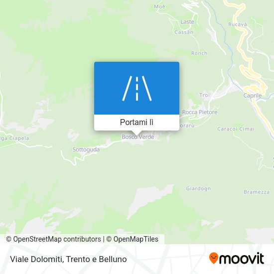 Mappa Viale Dolomiti