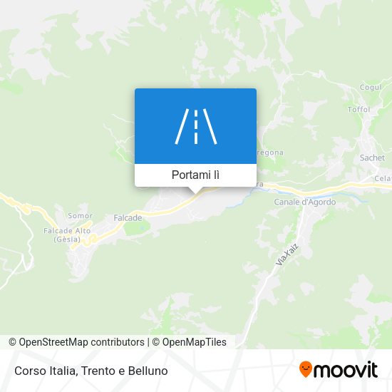 Mappa Corso Italia