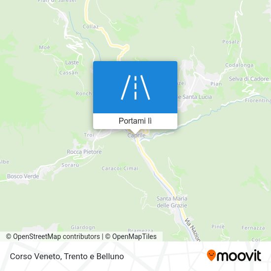 Mappa Corso Veneto