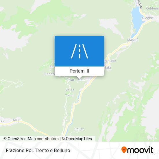 Mappa Frazione Roi