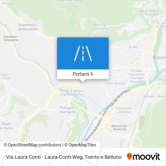 Mappa Via Laura Conti - Laura-Conti-Weg