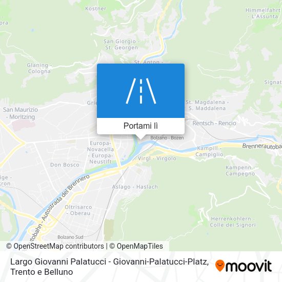 Mappa Largo Giovanni Palatucci - Giovanni-Palatucci-Platz