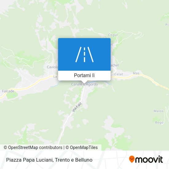 Mappa Piazza Papa Luciani