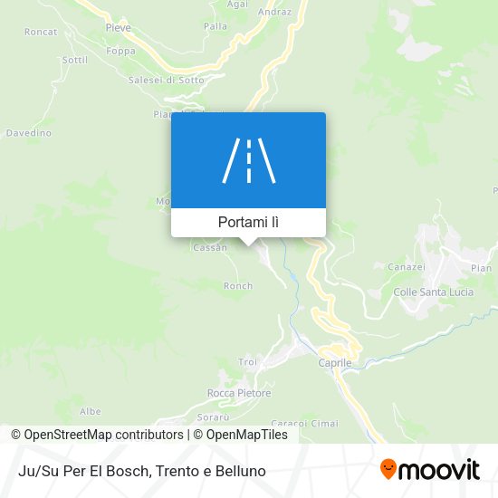Mappa Ju/Su Per El Bosch