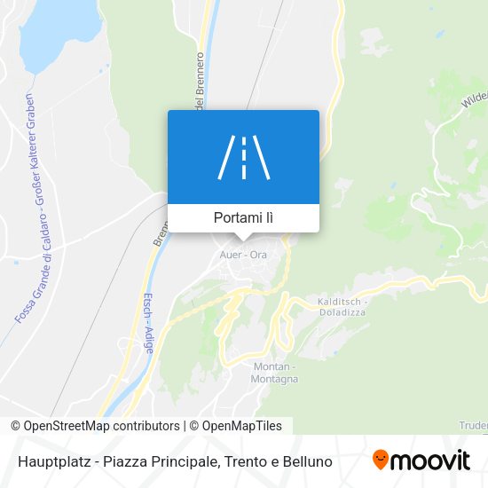 Mappa Hauptplatz - Piazza Principale