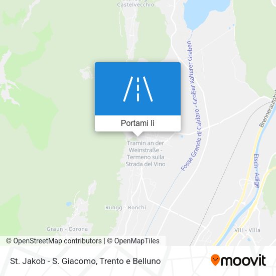 Mappa St. Jakob - S. Giacomo