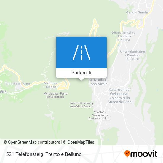 Mappa 521 Telefonsteig