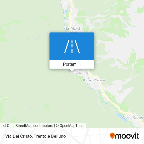 Mappa Via Del Cristo