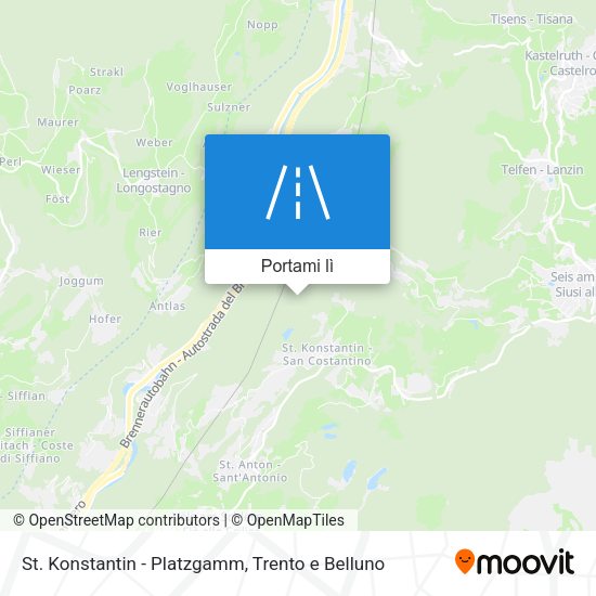 Mappa St. Konstantin - Platzgamm