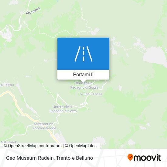 Mappa Geo Museum Radein