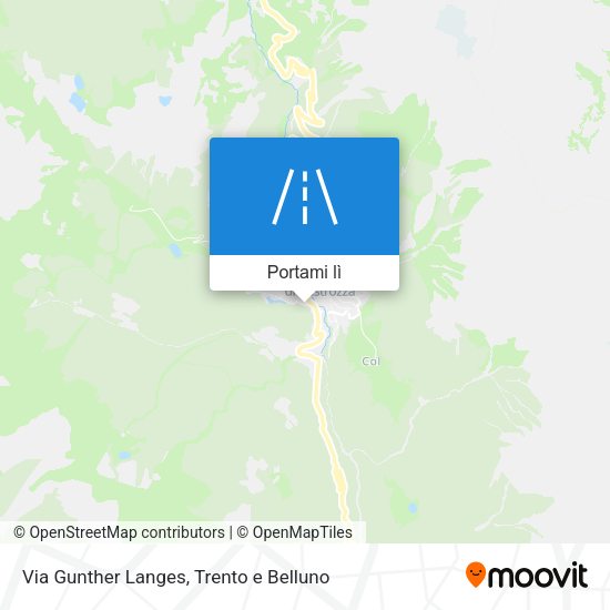 Mappa Via Gunther Langes