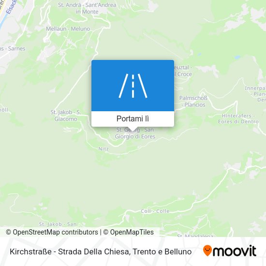 Mappa Kirchstraße - Strada Della Chiesa