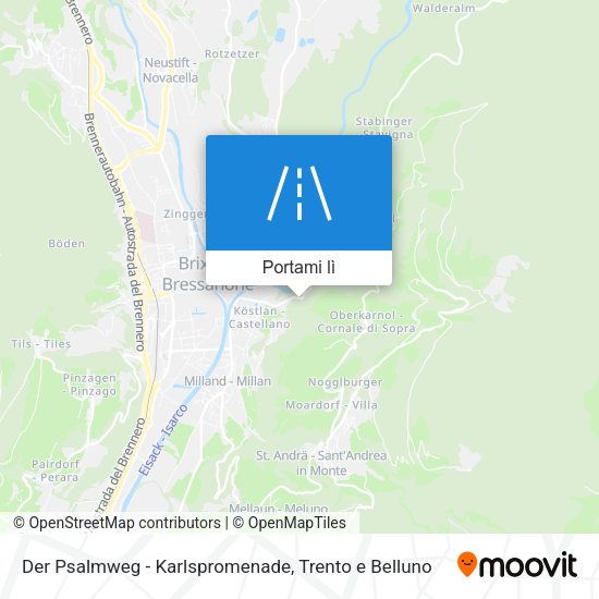 Mappa Der Psalmweg - Karlspromenade