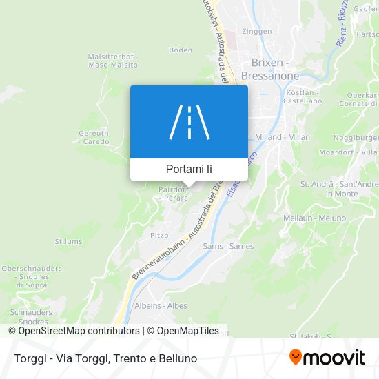 Mappa Torggl - Via Torggl