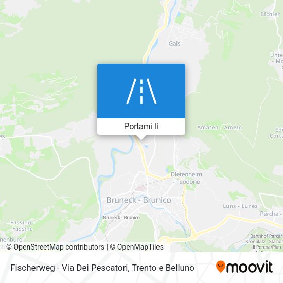 Mappa Fischerweg - Via Dei Pescatori