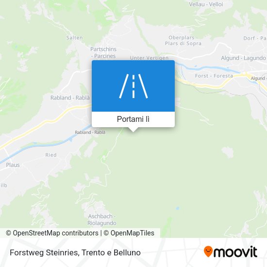 Mappa Forstweg Steinries