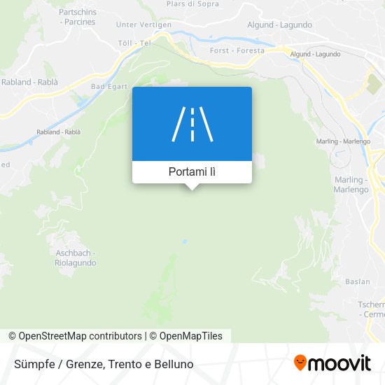 Mappa Sümpfe / Grenze