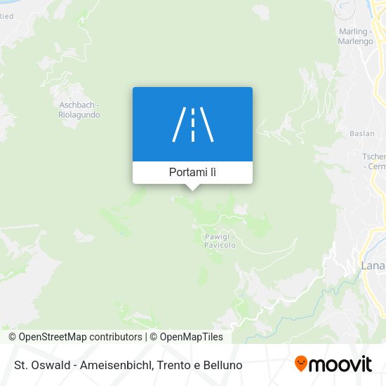 Mappa St. Oswald - Ameisenbichl