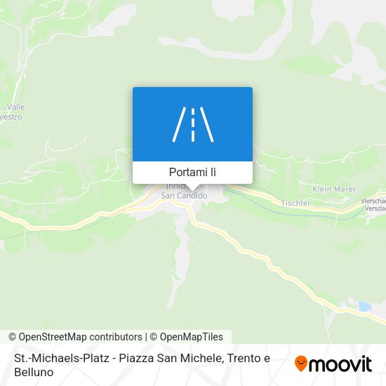 Mappa St.-Michaels-Platz - Piazza San Michele