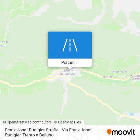 Mappa Franz-Josef-Rudigier-Straße - Via Franz Josef Rudigier