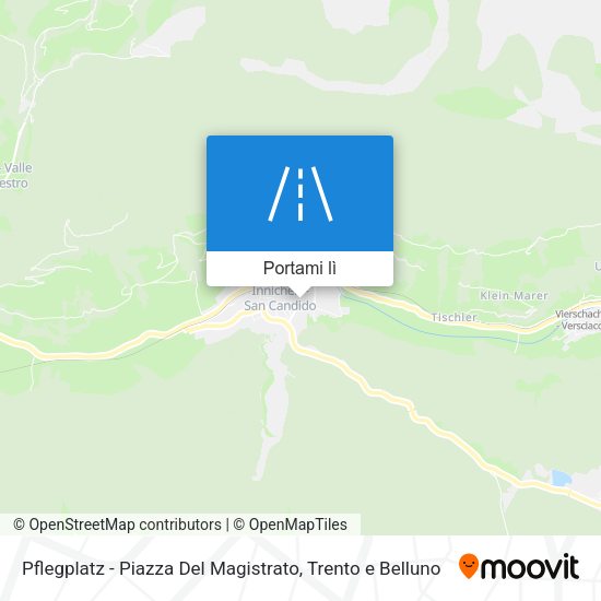 Mappa Pflegplatz - Piazza Del Magistrato