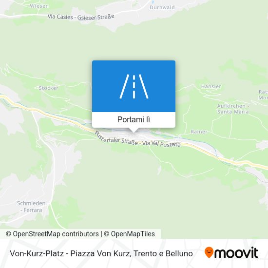 Mappa Von-Kurz-Platz - Piazza Von Kurz