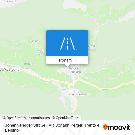 Mappa Johann-Perger-Straße - Via Johann Perger