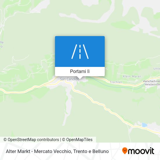 Mappa Alter Markt - Mercato Vecchio