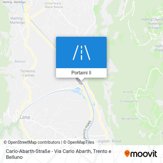 Mappa Carlo-Abarth-Straße - Via Carlo Abarth