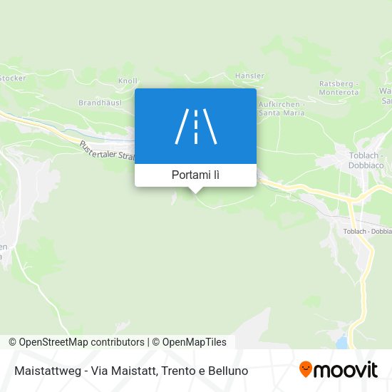 Mappa Maistattweg - Via Maistatt